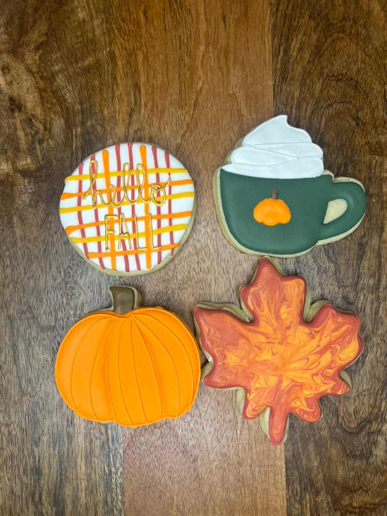 Fall Special - Cozy Fall Decorated Cookies